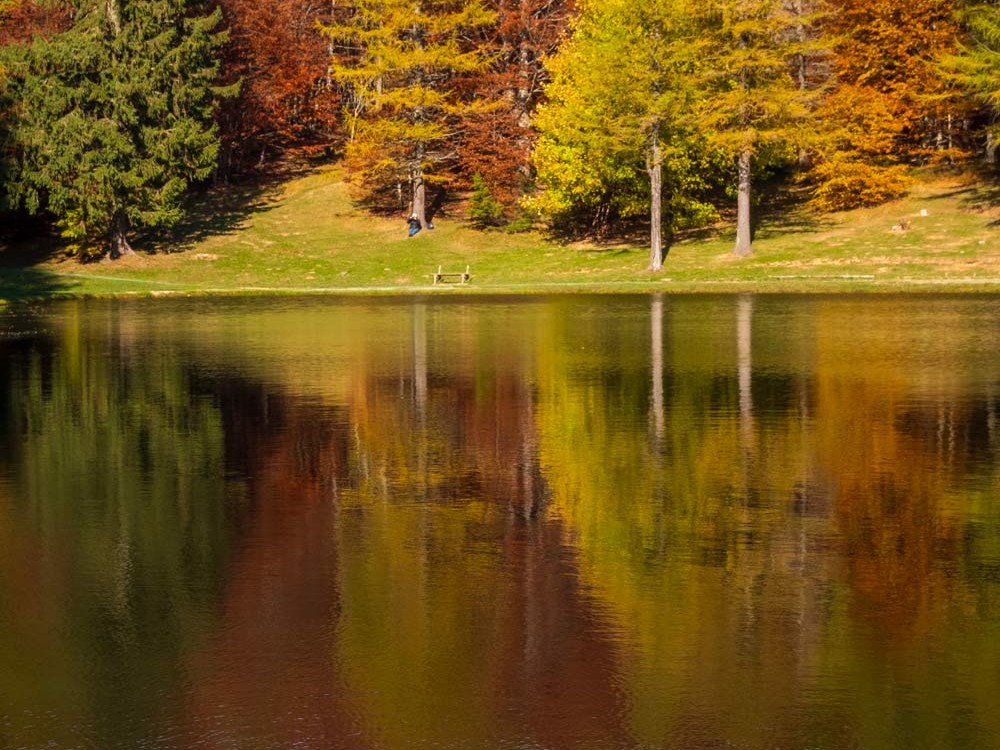 Lago della Ninfa autunno sestola