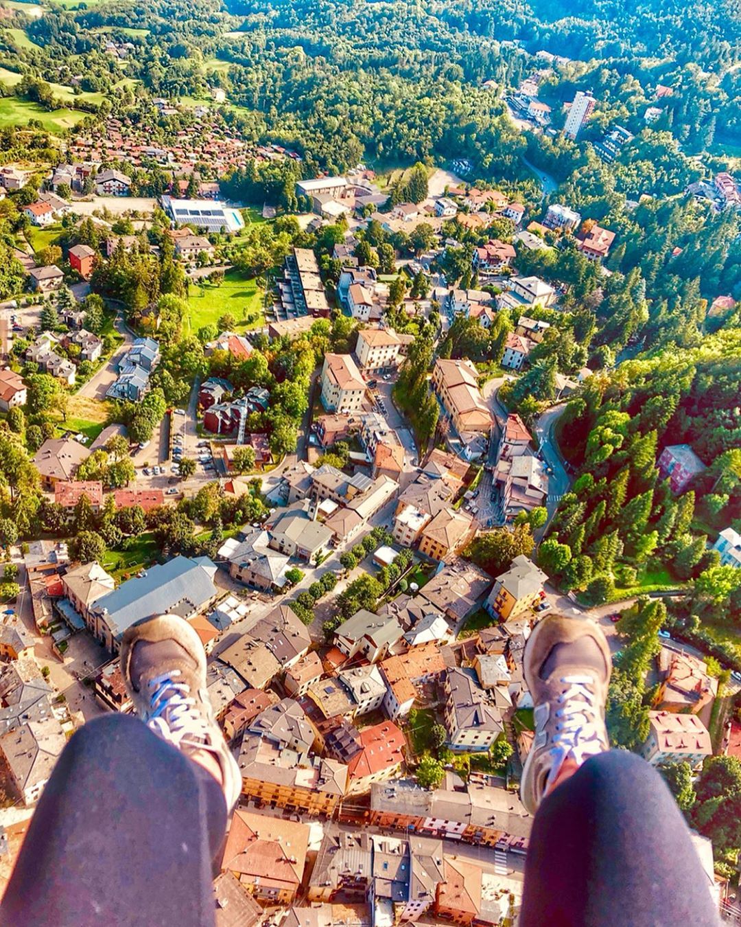 sestola in parapendio